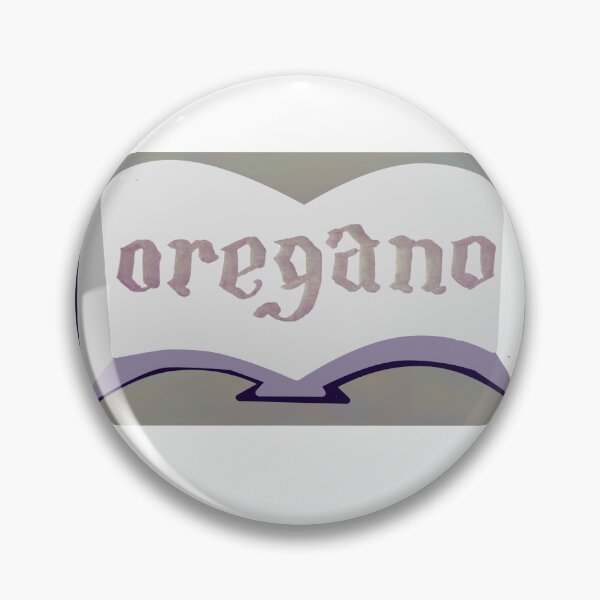 Item preview, Purple Book Spice Label with Calligraphy Oregano designed and sold by abitofaromantic.