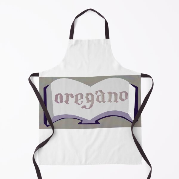 Item preview, Purple Book Spice Label with Calligraphy Oregano designed and sold by abitofaromantic.