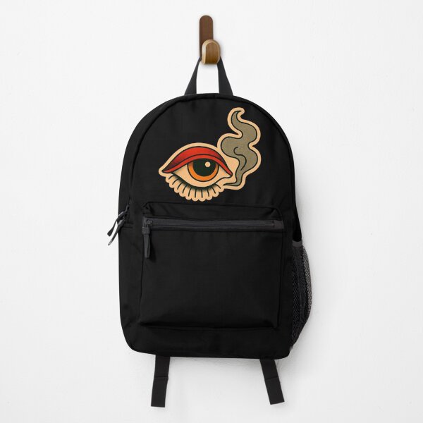 Item preview, Smoky Eye Old School Tattoo – Cannabis Style designed and sold by Wake and Bake.