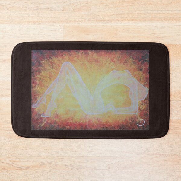 Item preview, Silhouette of a woman at sunset designed and sold by BarbaraLArt.