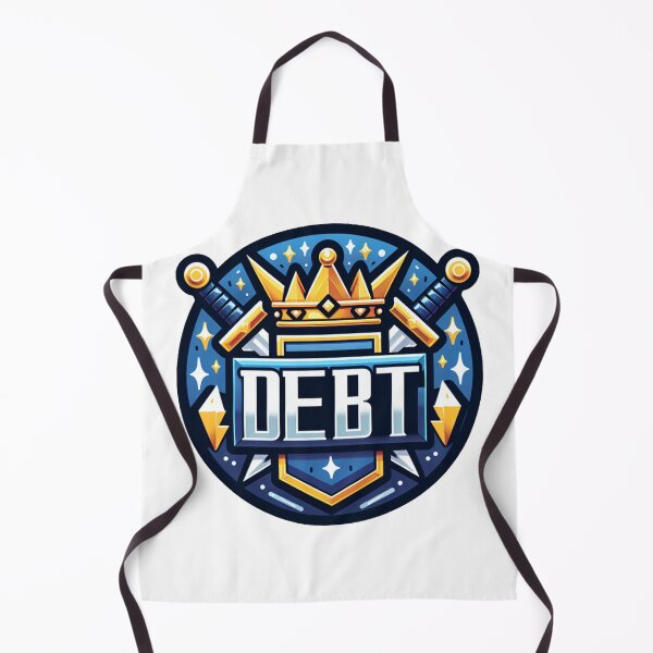 Aperçu de l'œuvre Épées et Couronne - Logo de Debt Gaming créée et vendue par WhatevrWrksMrch.