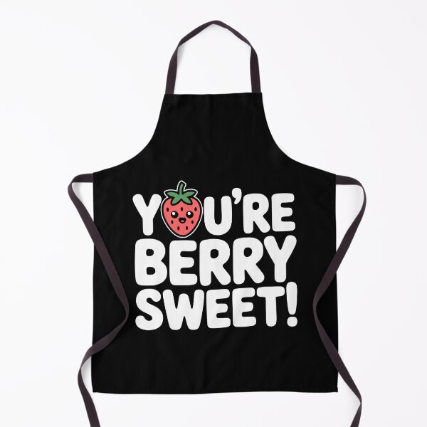 Item preview, You're Berry Sweet! Funny Strawberry Pun designed and sold by PMCreative.