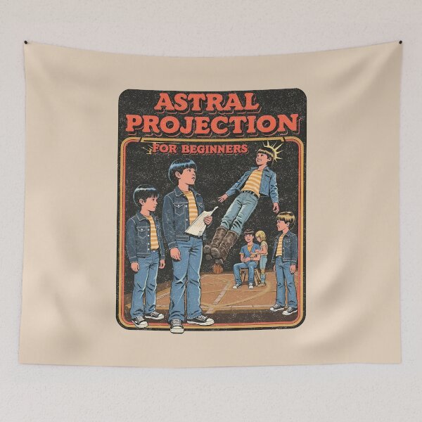 Item preview, Astral Projection for Beginners - Retro Comic Book Art designed and sold by Vintagenaut Co..