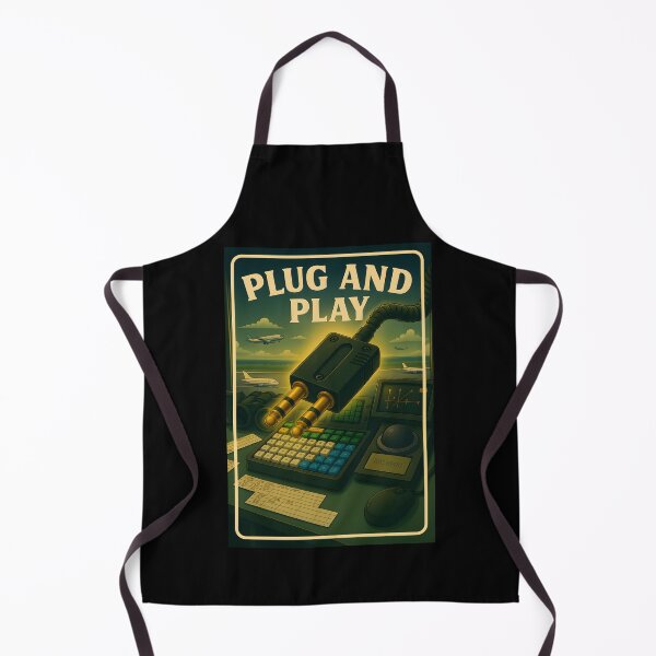 Item preview, Plug and Play ATC – Funny Air Traffic Controller Headset Plug designed and sold by ATC HERO.