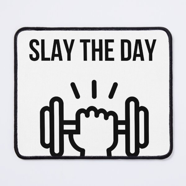 Item preview, Slay the Day – Motivational Quote Design designed and sold by MagicOfPrint.
