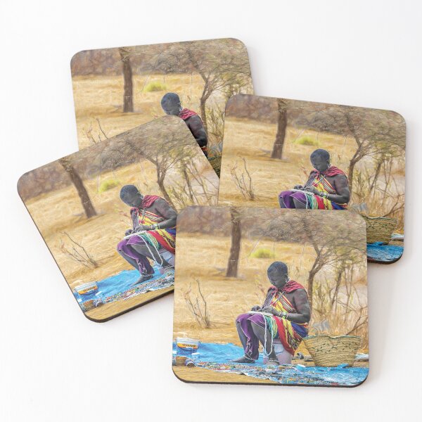 Item preview, Maasai Woman By the Roadside designed and sold by Kay Brewer.