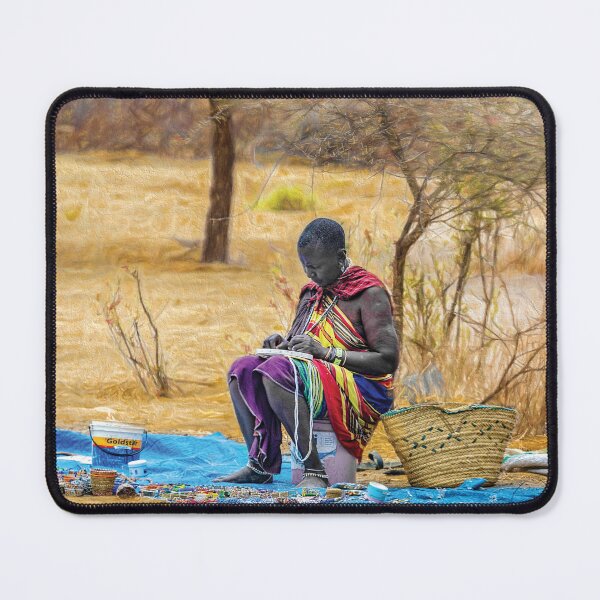 Item preview, Maasai Woman By the Roadside designed and sold by Kay Brewer.