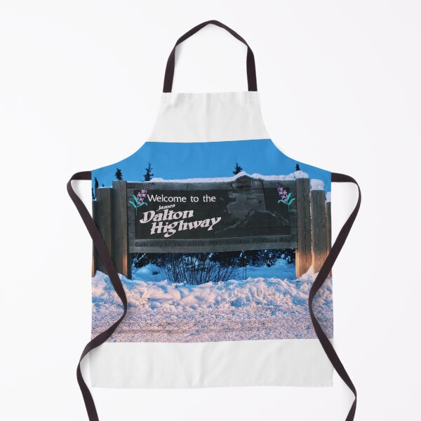 Item preview, Alaska Dalton Highway Sign Photo designed and sold by lizzmarino.