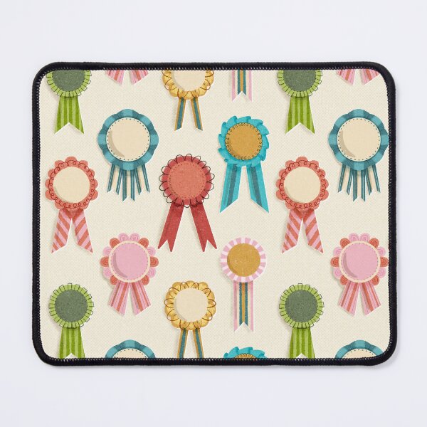 Item preview, Colorful Award Ribbon Repeat Pattern designed and sold by GrantYourWish3.