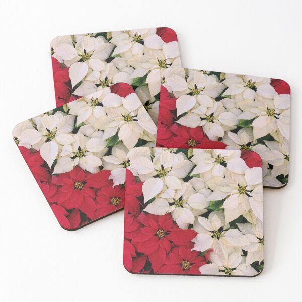 Item preview, Poinsettias Christmas Photo designed and sold by lizzmarino.