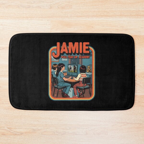 Item preview, Jamie, Pull That Up Academy - Retro Podcast Art designed and sold by Vintagenaut Co..