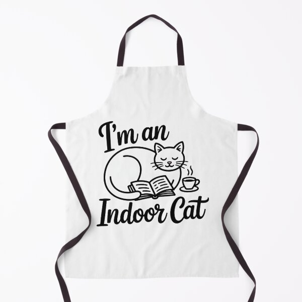 Item preview, I'm an Indoor Cat – Funny Cat Lover Design for Introverts designed and sold by ArtistanForge.