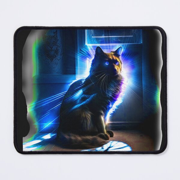 Item preview,  Illumination - BLACK CAT - 4D designed and sold by CleverCulture.