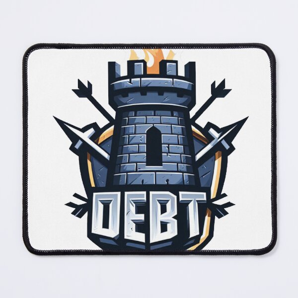 Item preview, Debt Gaming - Tower and Arrows designed and sold by WhatevrWrksMrch.