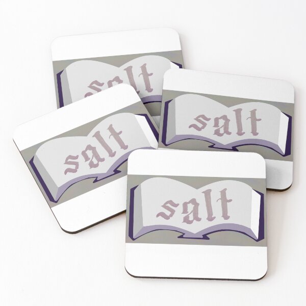 Item preview, Purple Book Spice Label with Calligraphy Salt designed and sold by abitofaromantic.
