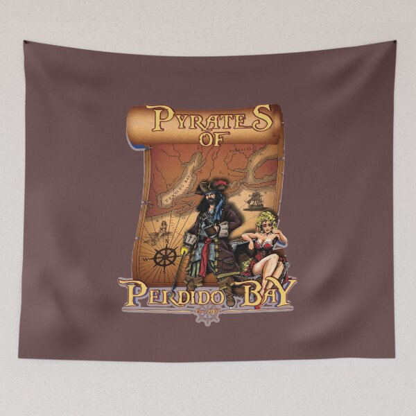 Item preview, Pyrates Of Perdido Pirate and Wench designed and sold by Surf-and-Sky.