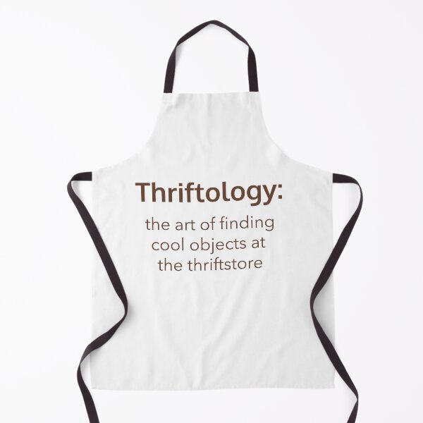 Item preview, Thriftology the art of finding cool objects in a thrift store designed and sold by Rejunkery.