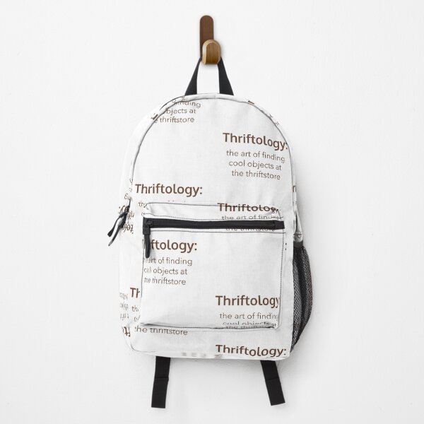 Item preview, Thriftology the art of finding cool objects in a thrift store designed and sold by Rejunkery.
