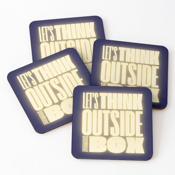 Item preview, Let's think outside the box designed and sold by eMKa82.
