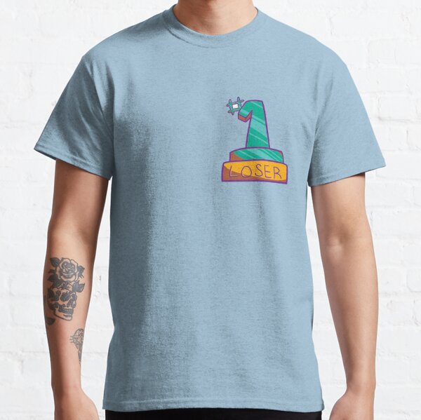 #1 Loser Trophy in blue-green Classic T-Shirt