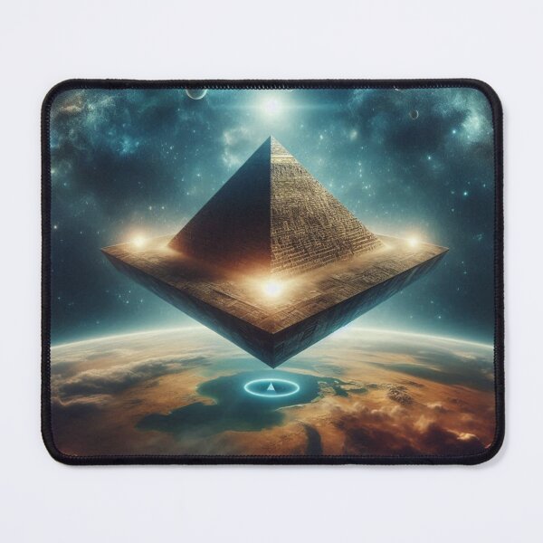 Item preview, mystical pyramid rising to the space designed and sold by Dogandesighn.