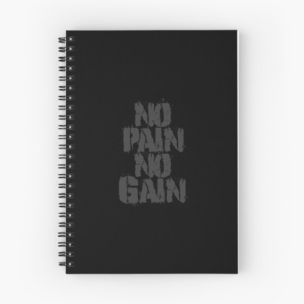 Item preview, Powerful Fitness Quote | No Pain No Gain designed and sold by typoinspired.