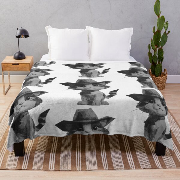 Aperçu de l'œuvre Chat Cowboy Meowdy créée et vendue par kinpirks.