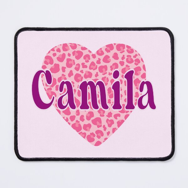 Item preview, Camila Name Leopard Pink Heart  designed and sold by Jeallan Designs.