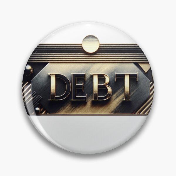 Item preview, Debt Gaming Logo - Old Radio Style designed and sold by WhatevrWrksMrch.