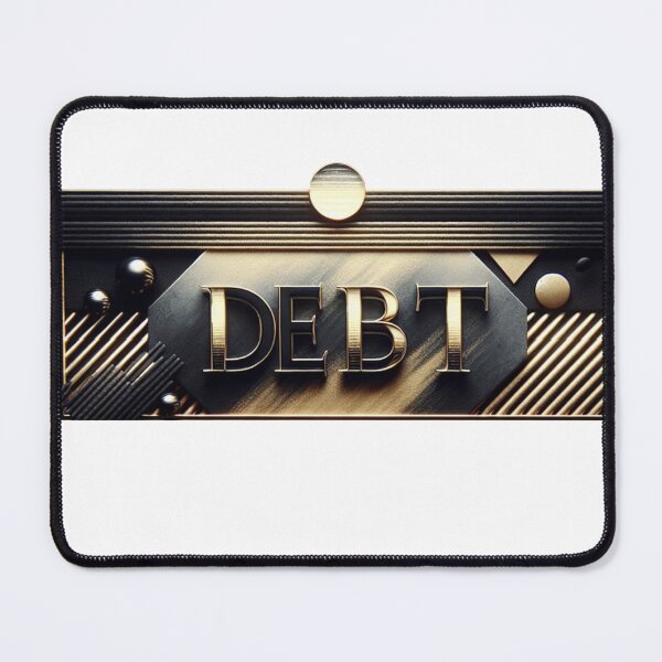 Item preview, Debt Gaming Logo - Old Radio Style designed and sold by WhatevrWrksMrch.