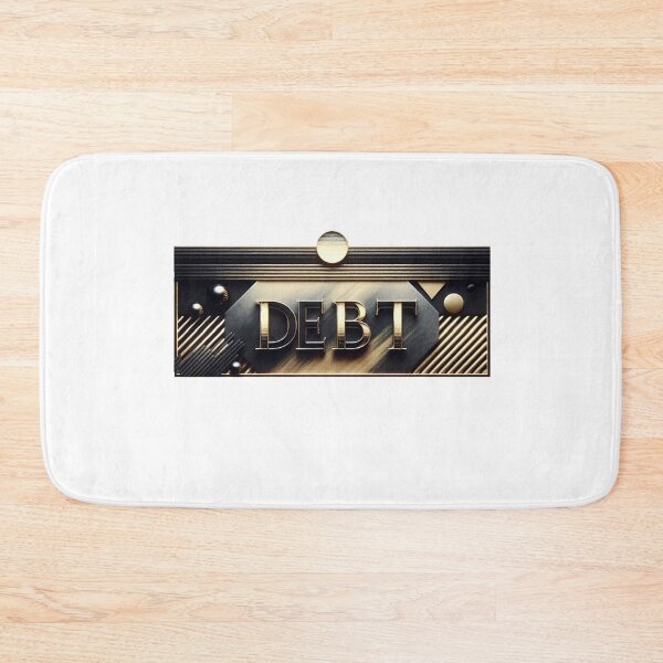 Item preview, Debt Gaming Logo - Old Radio Style designed and sold by WhatevrWrksMrch.