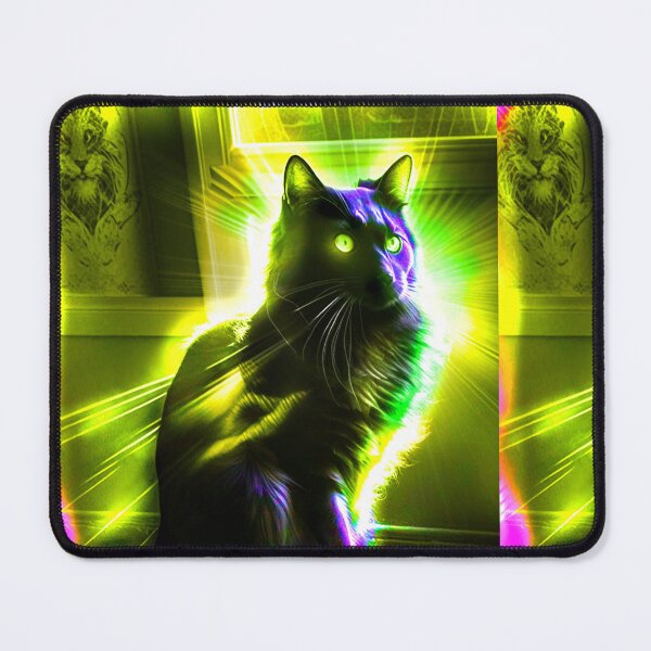 Item preview, Illumination - BLACK CAT - 4D designed and sold by CleverCulture.