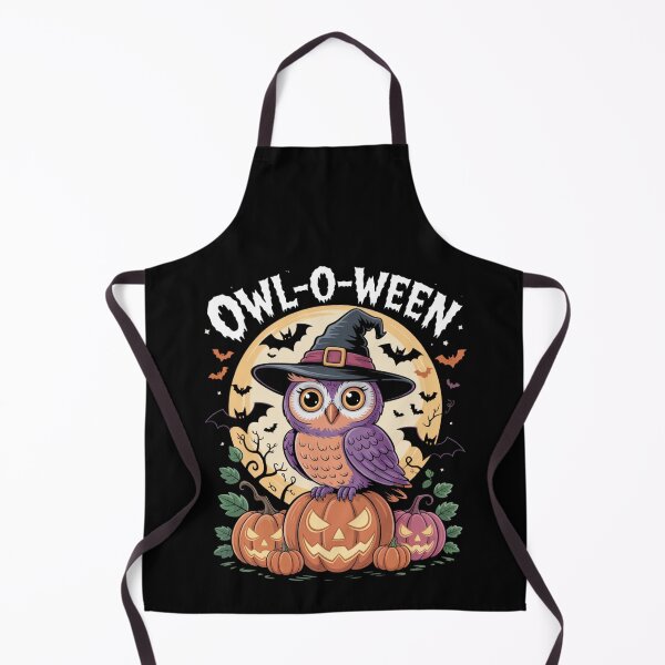 Item preview, Owl-O-Ween Cute Owl Halloween Night Pumpkin Spooky Gifts T-shirt. designed and sold by DigitalArtByNow.