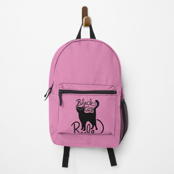 Item preview, Black Cats Rule designed and sold by FrictionMaxxing.