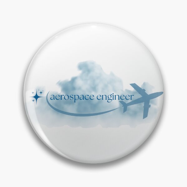 Item preview, Aerospace Engineer Aesthetic Graphic Sticker designed and sold by STEMinist Studio.