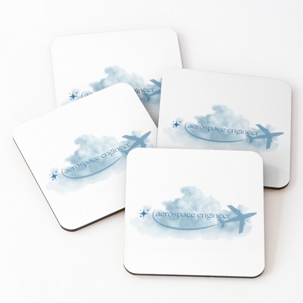 Item preview, Aerospace Engineer Aesthetic Graphic Sticker designed and sold by STEMinist Studio.