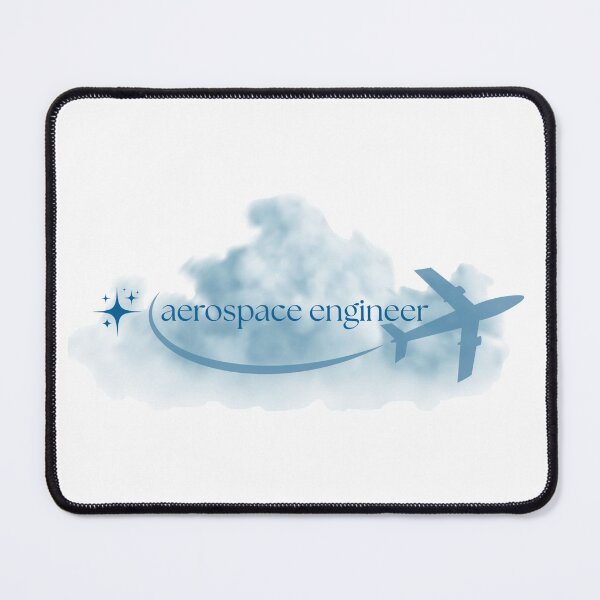 Item preview, Aerospace Engineer Aesthetic Graphic Sticker designed and sold by STEMinist Studio.