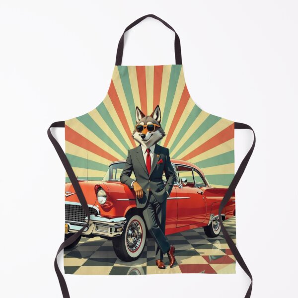 Item preview, Wolf of Style Street – Retro elegance meets coolness with urban bite designed and sold by FotoworldEdel.