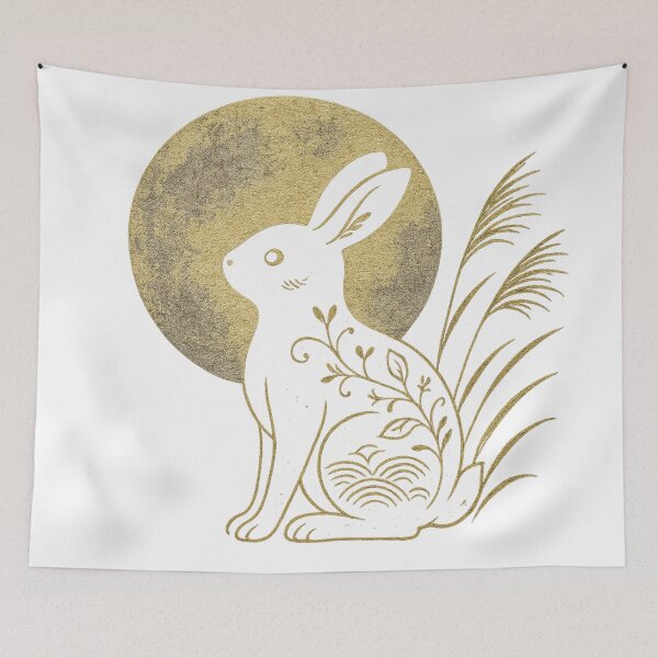 Item preview, Autumn and Rabbit designed and sold by mayhaku.