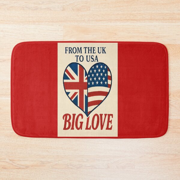 Item preview, Uk-to-usa , Big Love Across the Pond  designed and sold by Gazmerch.