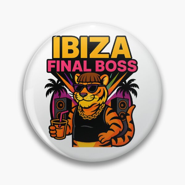Item preview, Ibiza Final Boss – Tiger Edition designed and sold by FunnySignalStudio.
