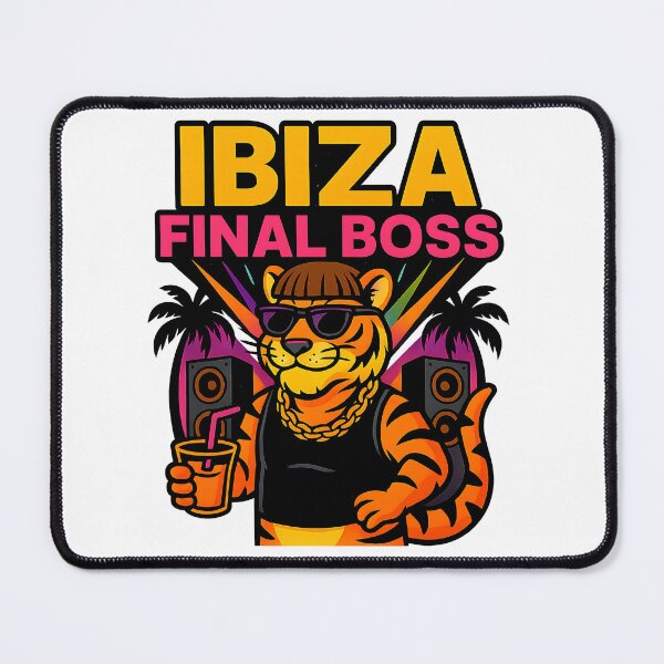 Item preview, Ibiza Final Boss – Tiger Edition designed and sold by FunnySignalStudio.