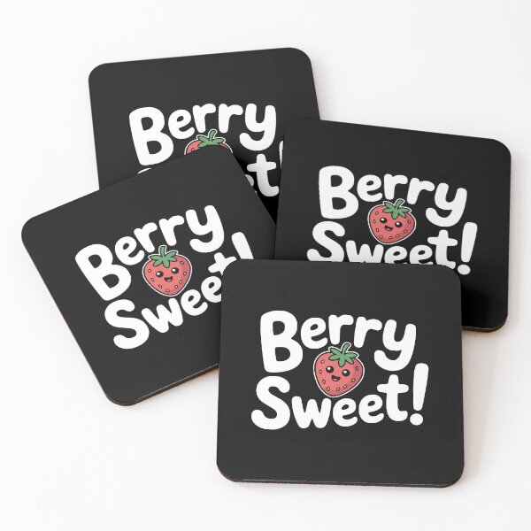Item preview, Berry Sweet! Funny Strawberry Pun designed and sold by PMCreative.