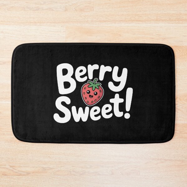 Item preview, Berry Sweet! Funny Strawberry Pun designed and sold by PMCreative.