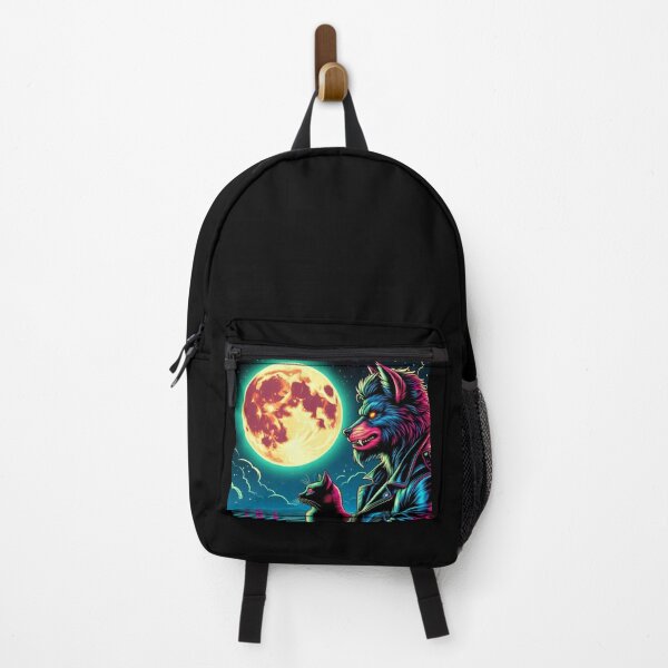 Item preview, wolfman and cat designed and sold by Dogandesighn.