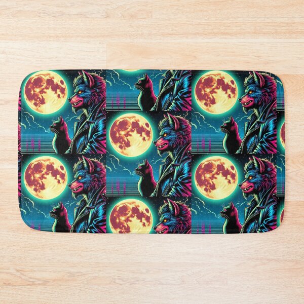 Item preview, wolfman and cat designed and sold by Dogandesighn.