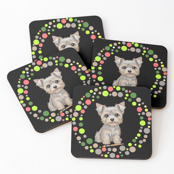 Item preview, Celebrate Dot Day with My Silky Terrier| Colorful Dog Art designed and sold by The Real Life Symphony.