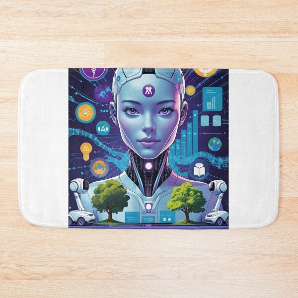 Item preview, Future Benefits of AI – A Vision of Progress designed and sold by smitke.
