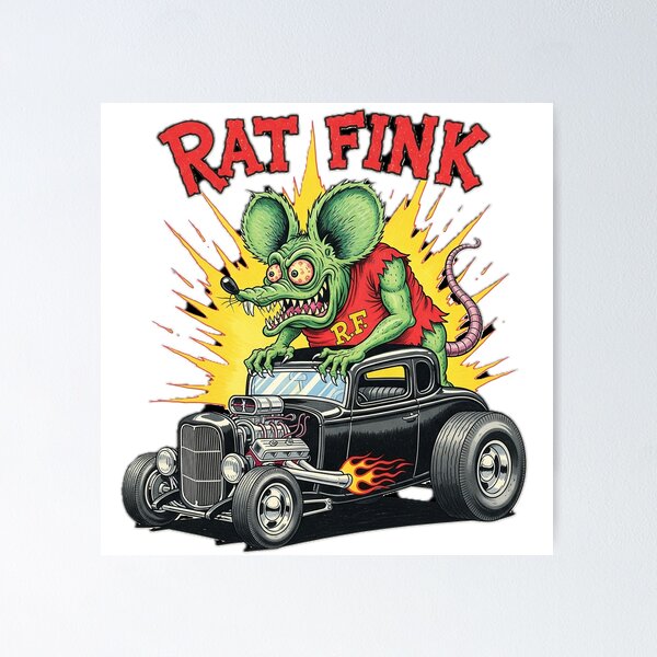 Rat Fink Pop Wall Art for Sale | Redbubble