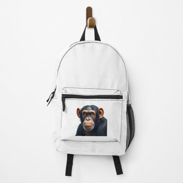 Item preview, Intelligent Chimpanzee Portrait designed and sold by TANPRINTING8.